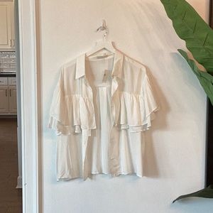 Eri & Ali Cream Blouse